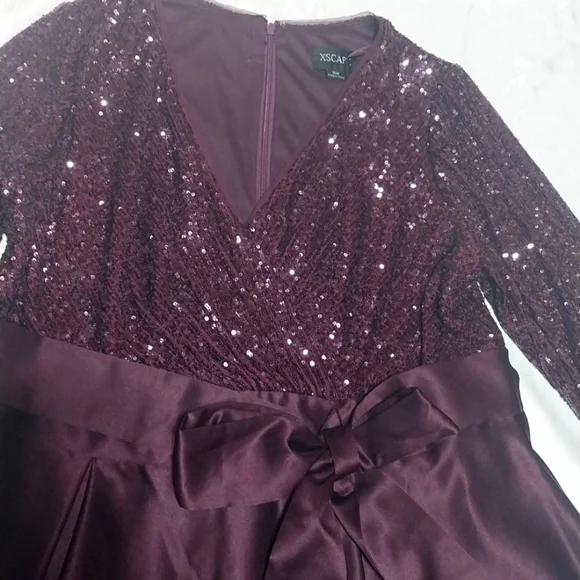 SXCAPE SQUENCE EVENING GROWN size16W - Picture 3 of 14